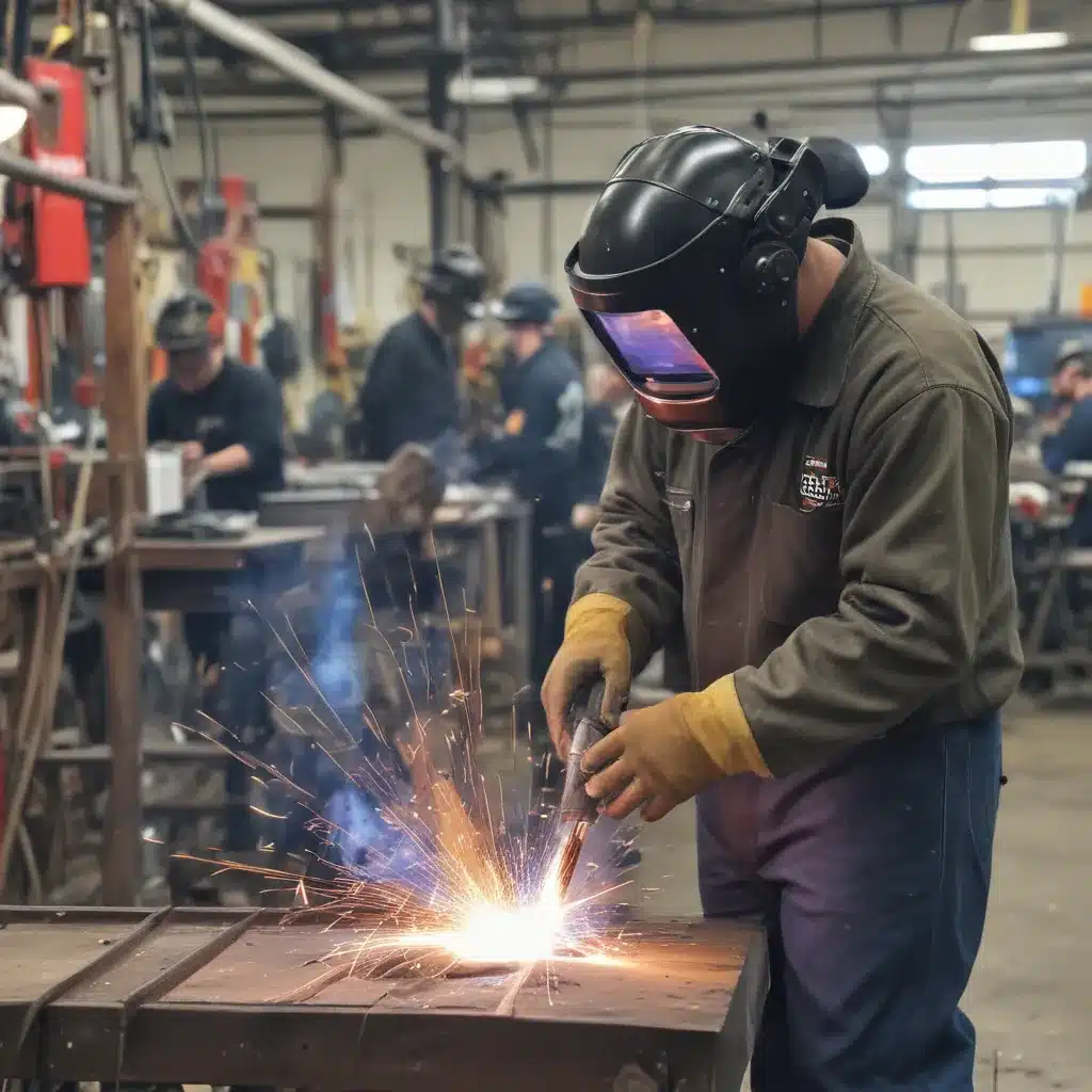 A Day at Welding Trade School