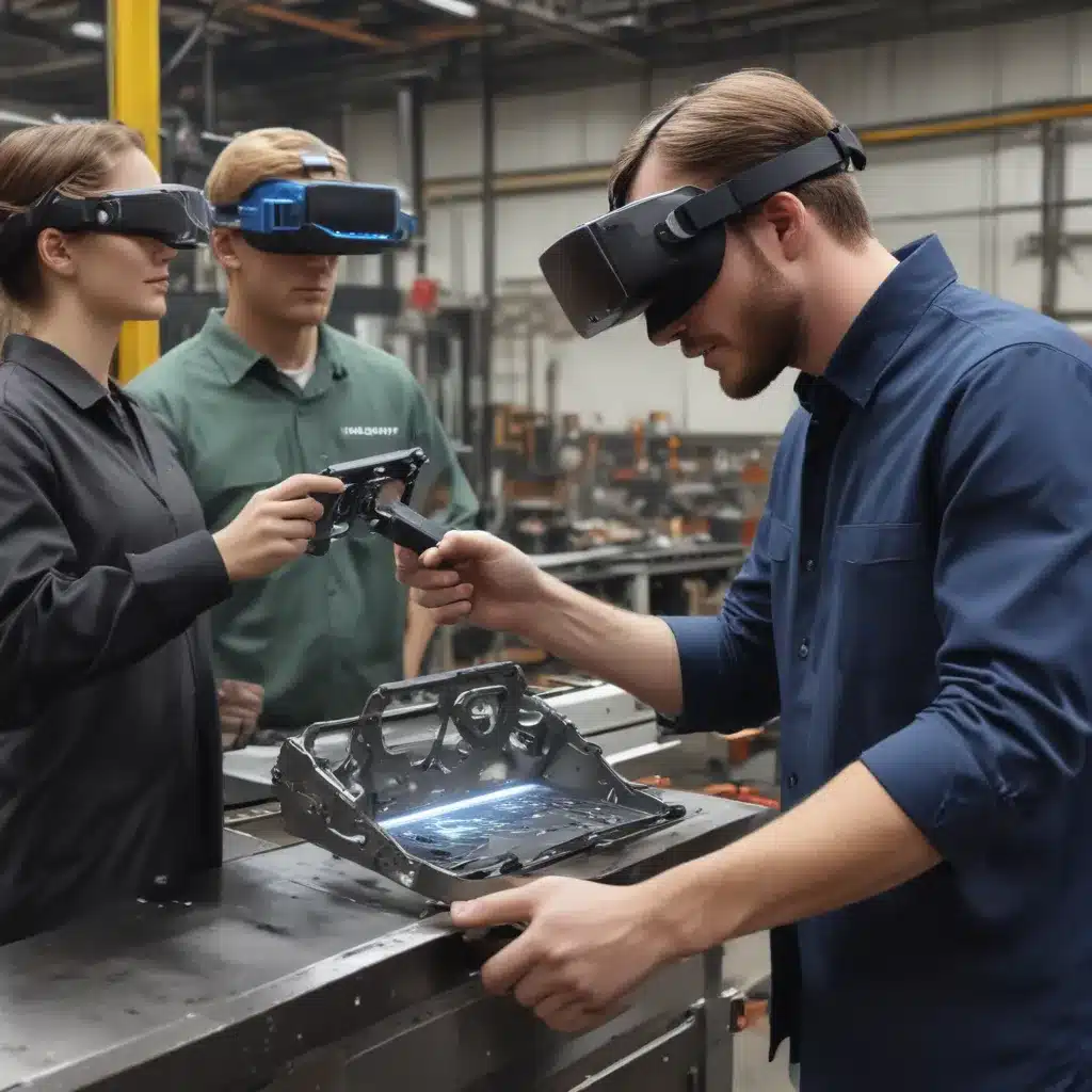 Augmented and Virtual Reality in Metal Fabrication
