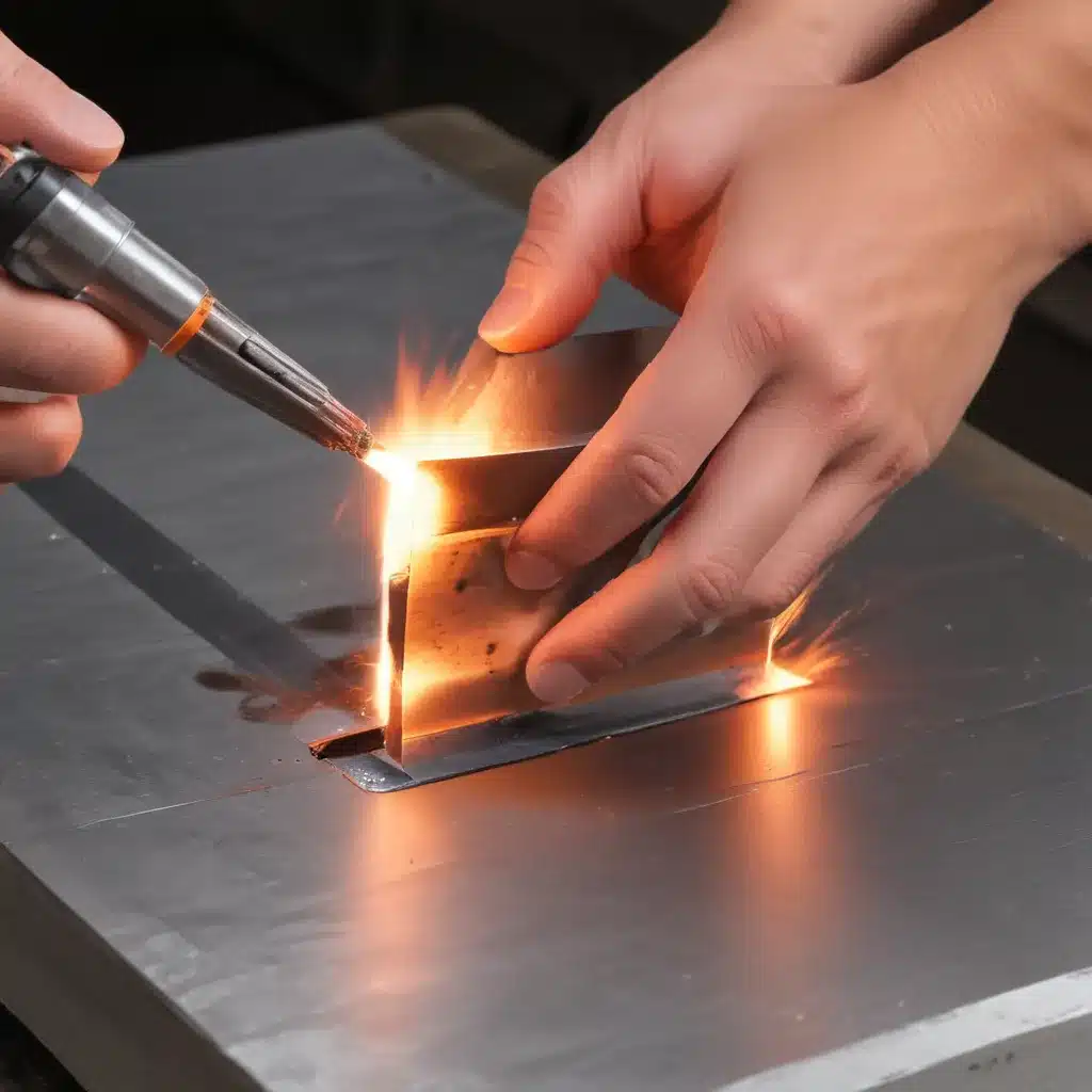 Bonding Metal to Metal with Heat and Skill