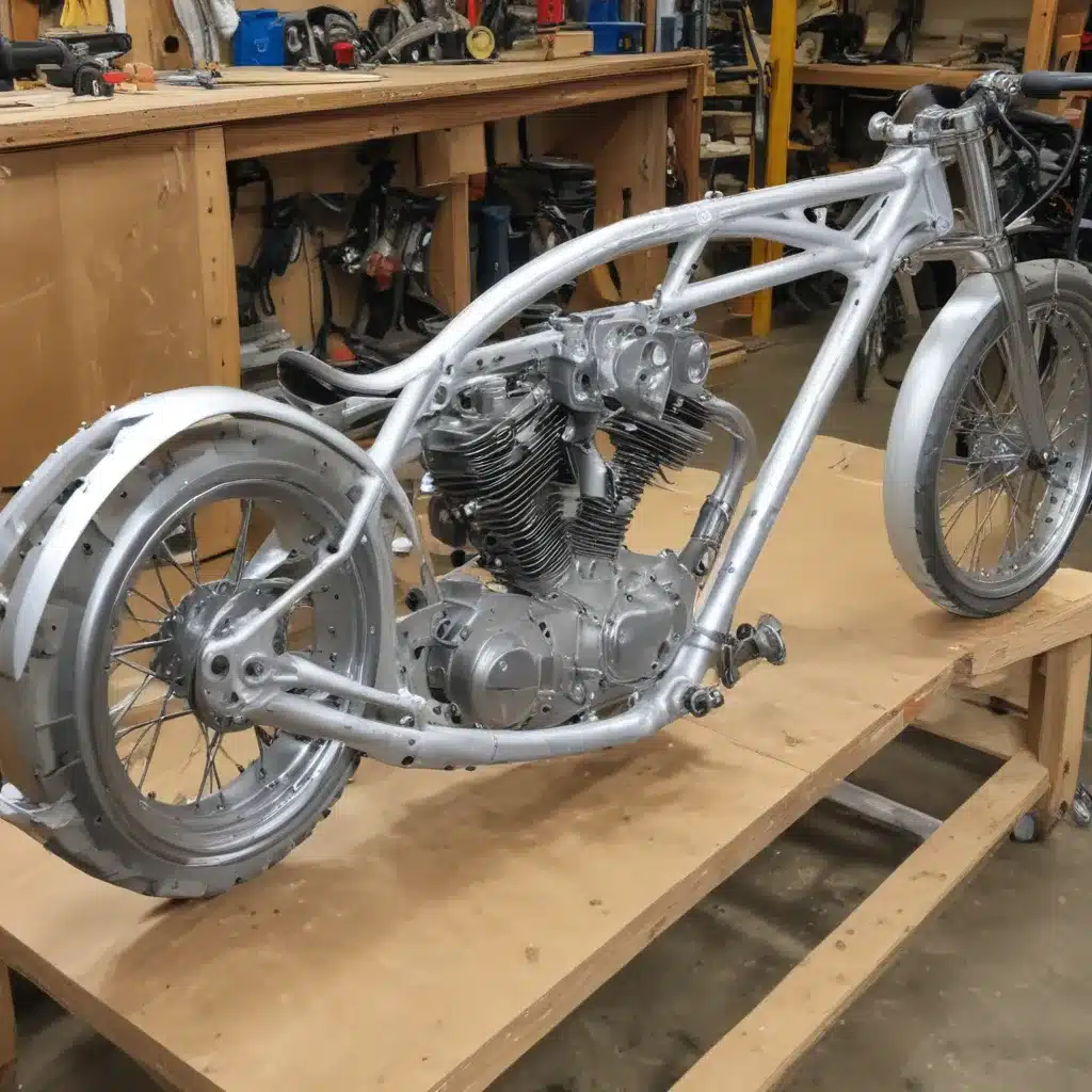 Fabricating a Custom Motorcycle Frame