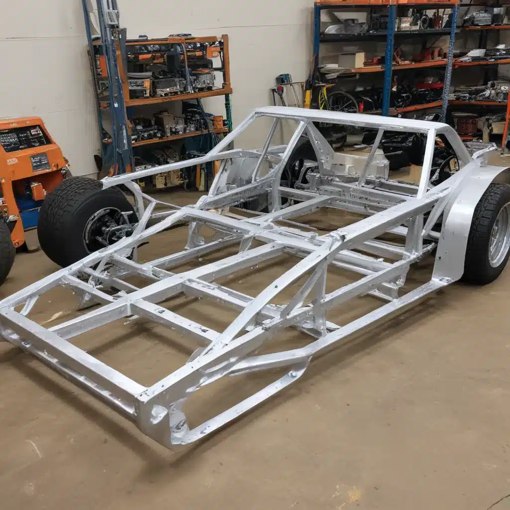 Fabricating a Welded Aluminum Vehicle Chassis from Scratch