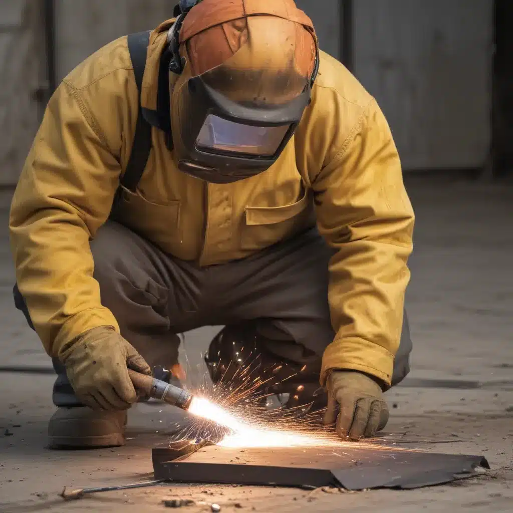 How Do You Safely Weld Near Flammable Materials?