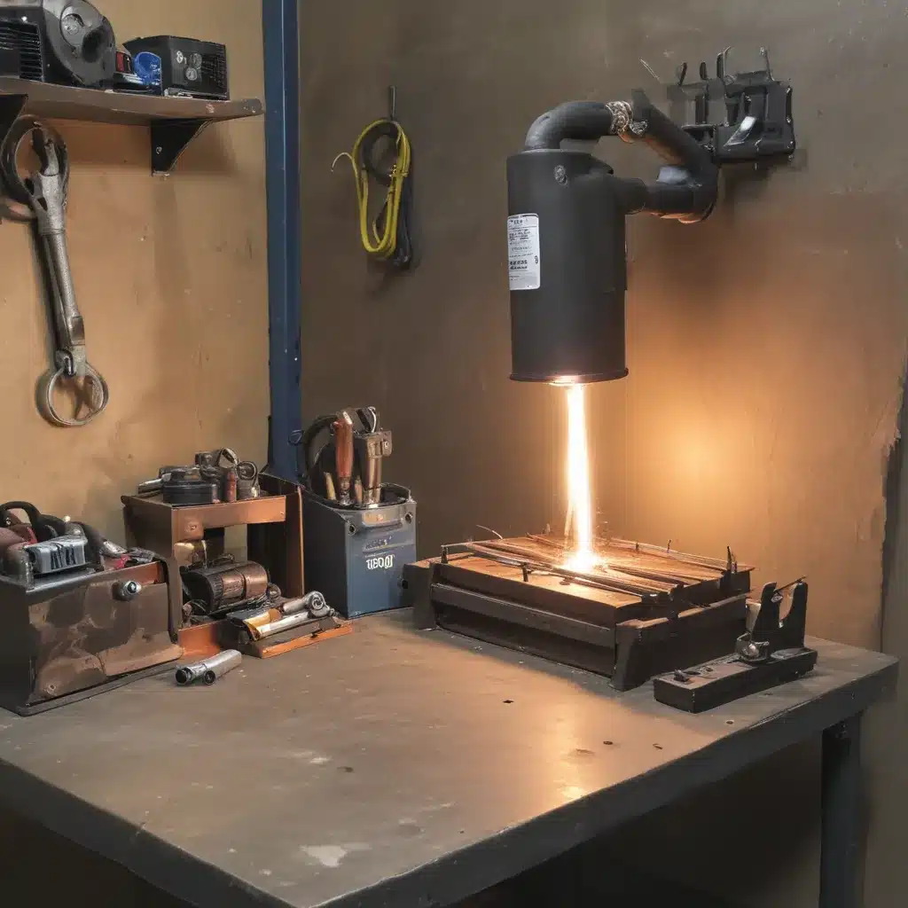 How to Set Up a Small Welding Workspace
