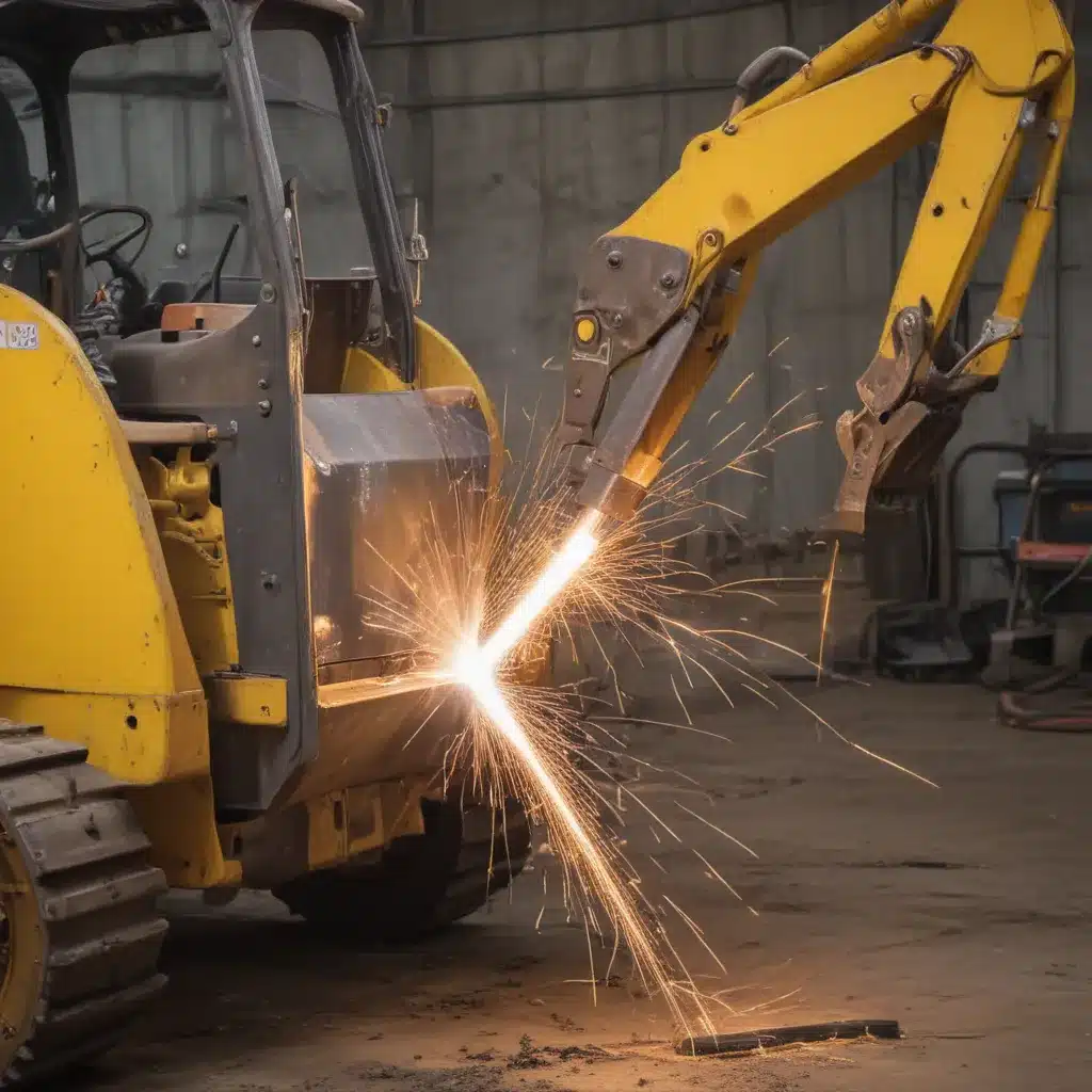 How to Weld Heavy Equipment Buckets and Blades