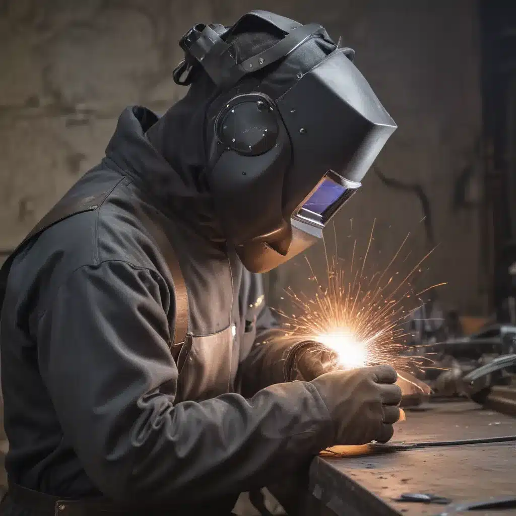 Proper Positioning While Welding Prevents Neck and Shoulder Pain