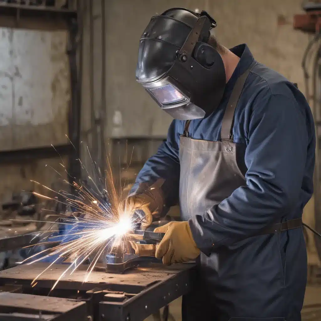 Proper Positioning to Avoid Strain and Injury When Welding