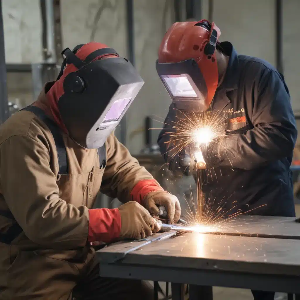 Protecting Others From Welding Hazards in a Shared Workspace