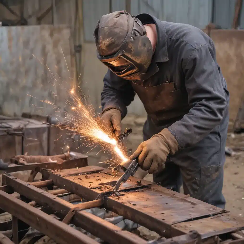 Tackling First Welding Projects with Scrap Metal
