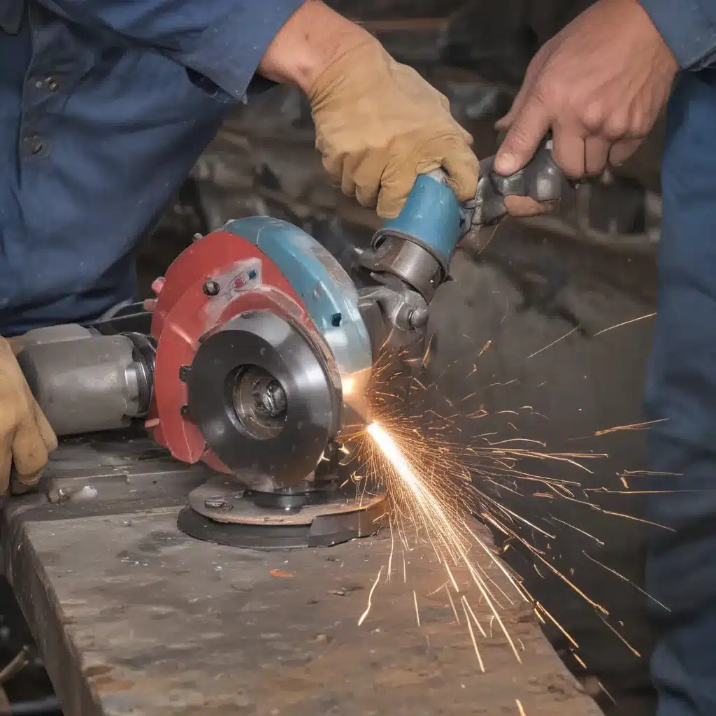Using Angle Grinders for Welding and Cutting