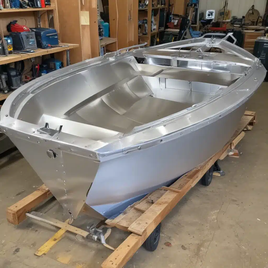 Welding Aluminum Boat Parts at Home