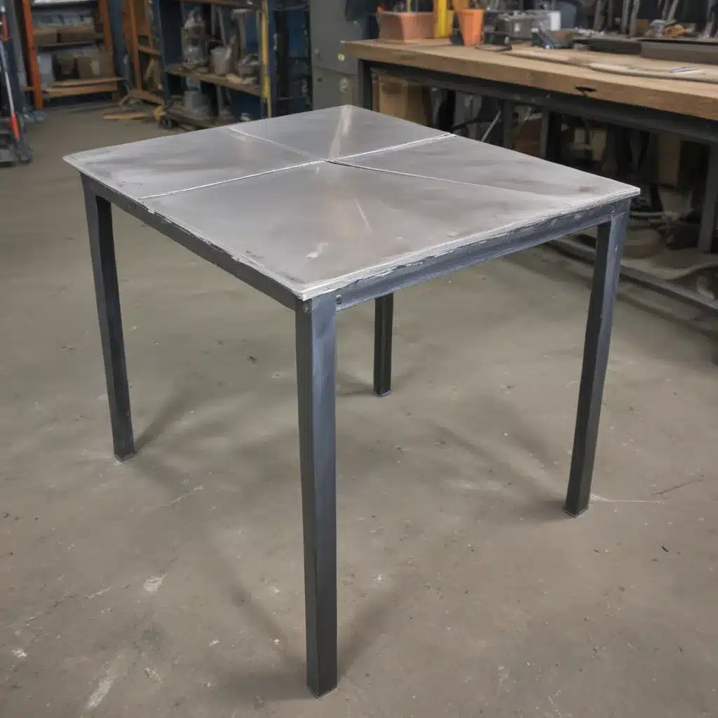 Welding Strategies for Chair and Table Legs