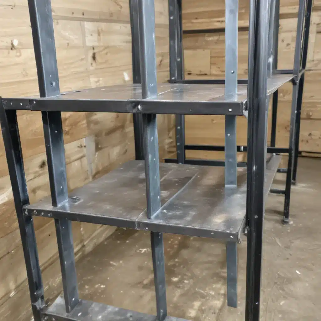 Welding Strong Brackets for Shelving Units
